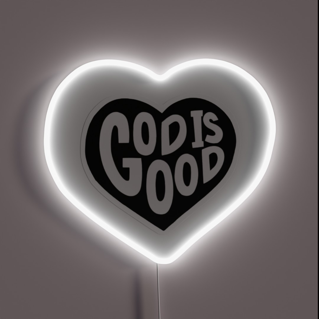 God Is Good RGB Neon Sign God Is Good RGB Neon Sign