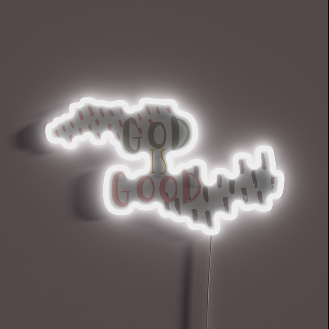 God Is Good RGB Neon Sign God Is Good RGB Neon Sign