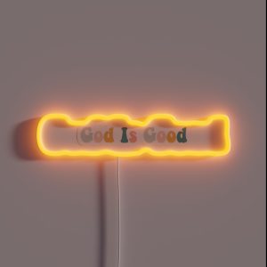 God Is Good RGB Neon Sign God Is Good RGB Neon Sign
