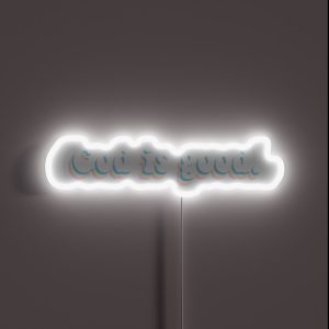 God Is Good RGB Neon Sign