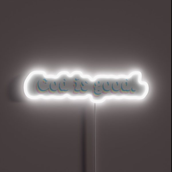 God Is Good RGB Neon Sign