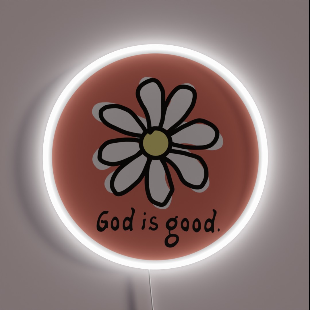 God Is Good RGB Neon Sign God Is Good RGB Neon Sign