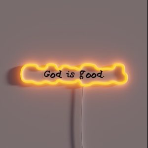 God Is Good RGB Neon Sign