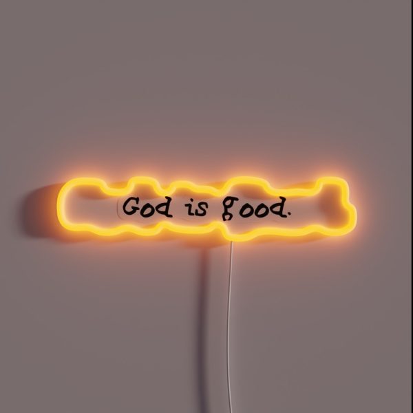 God Is Good RGB Neon Sign