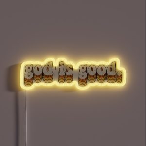 God Is Good RGB Neon Sign