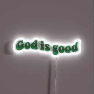 God Is Good RGB Neon Sign God Is Good RGB Neon Sign