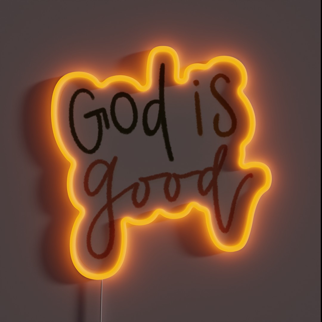 God Is Good RGB Neon Sign God Is Good RGB Neon Sign