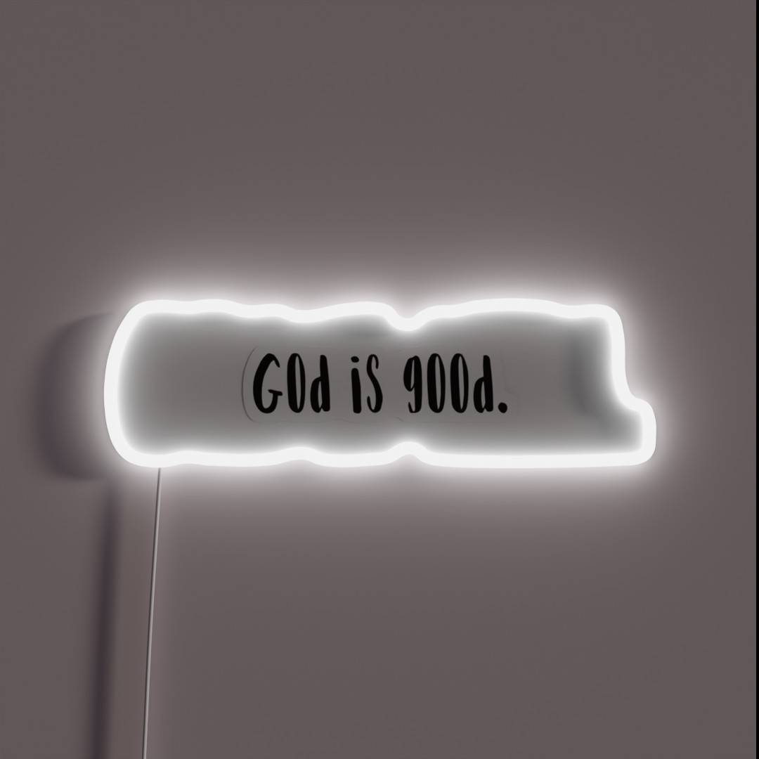 God Is Good RGB Neon Sign God Is Good RGB Neon Sign