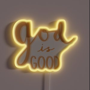God Is Good RGB Neon Sign