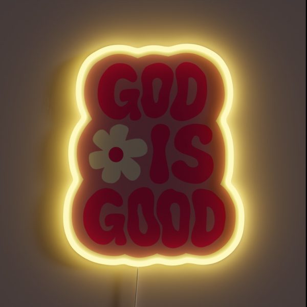 God Is Good RGB Neon Sign