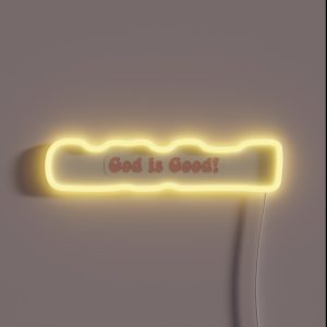 God Is Good RGB Neon Sign