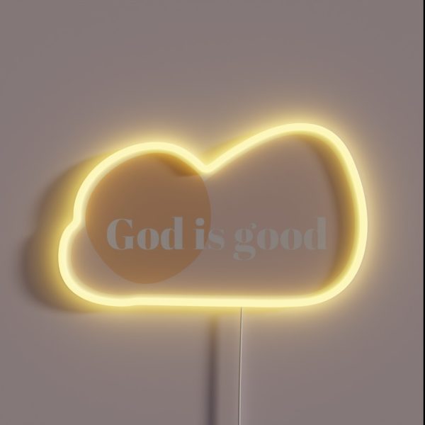 God Is Good RGB Neon Sign