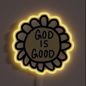 God Is Good RGB Neon Sign