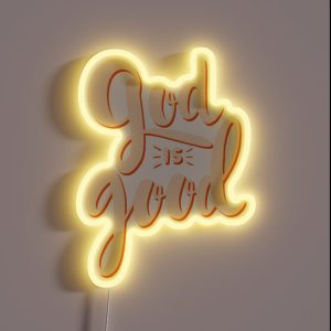 God Is Good RGB Neon Sign