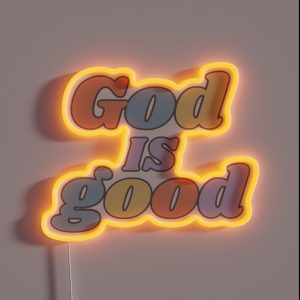 God Is Good RGB Neon Sign God Is Good RGB Neon Sign