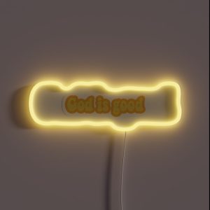 God Is Good RGB Neon Sign God Is Good RGB Neon Sign