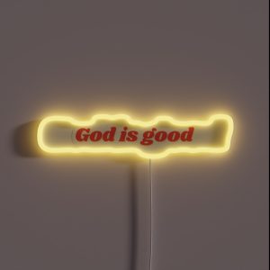 God Is Good RGB Neon Sign God Is Good RGB Neon Sign