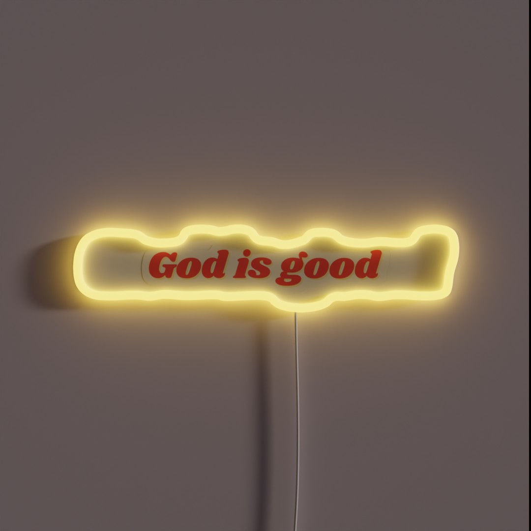 God Is Good RGB Neon Sign God Is Good RGB Neon Sign