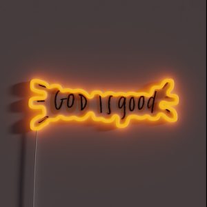 God Is Good RGB Neon Sign