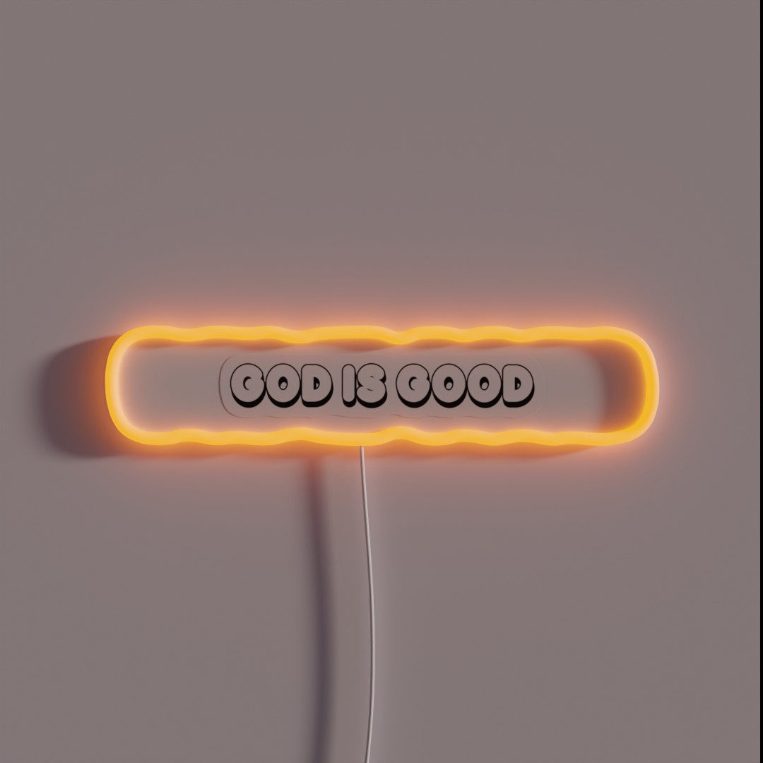 God Is Good RGB Neon Sign God Is Good RGB Neon Sign