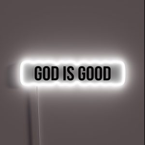 God Is Good RGB Neon Sign God Is Good RGB Neon Sign