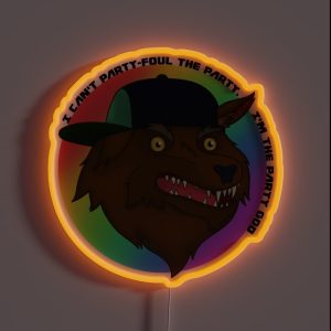 God Of Partying RGB Neon Sign God Of Partying RGB Neon Sign