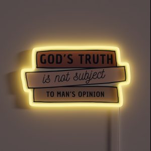 God S Truth RGB Neon Sign