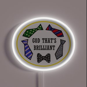 God That S Brilliant Operation Mincemeat RGB Neon Sign