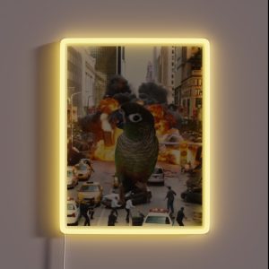 Godzilla Birb RGB Neon Sign