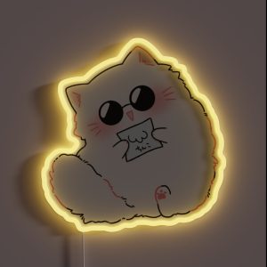 Gojo Cat RGB Neon Sign