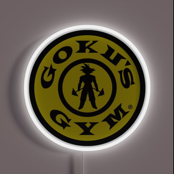 Goku S Gym RGB Neon Sign