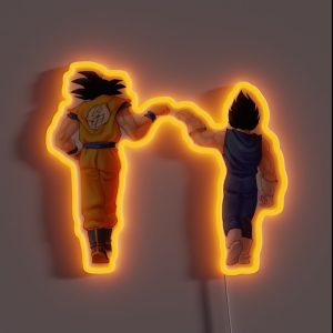 Goku Vegeta Saiyen RGB Neon Sign Goku Vegeta Saiyen RGB Neon Sign