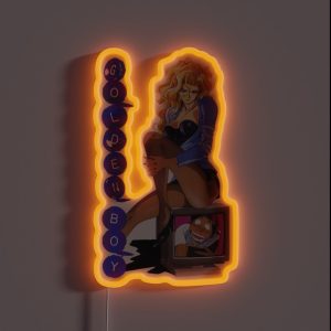 Golden Boy Kintaro Oe Madame President Classic 90s Anime RGB Neon Sign Golden Boy Kintaro Oe Madame President Classic 90s Anime RGB Neon Sign