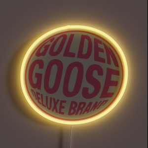 Golden Goose Logo RGB Neon Sign