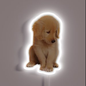 Golden Retriever RGB Neon Sign