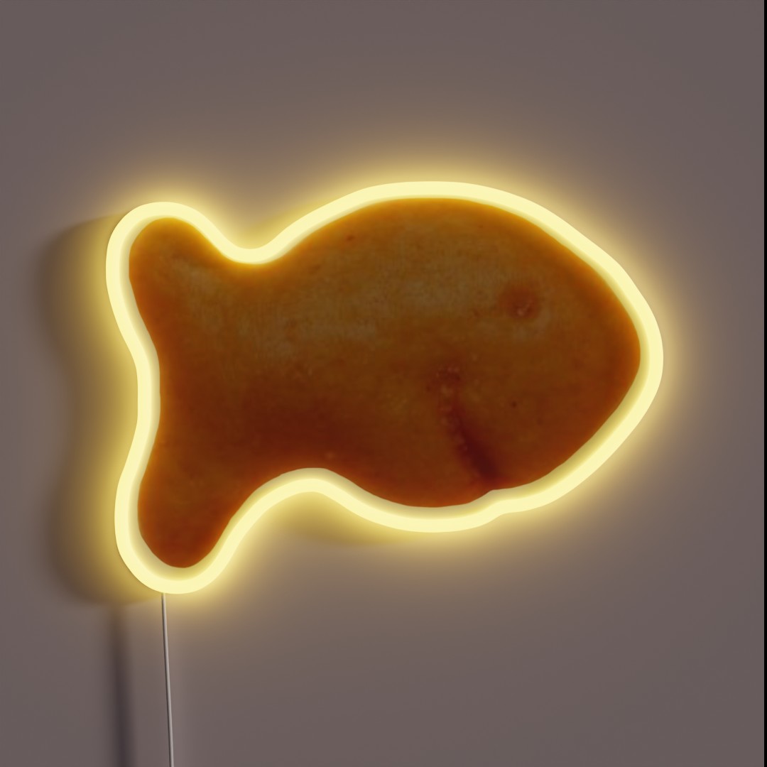 Goldfish Cracker RGB Neon Sign Goldfish Cracker RGB Neon Sign