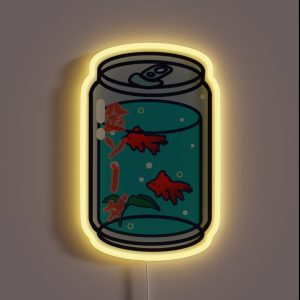 Goldfish Soda RGB Neon Sign
