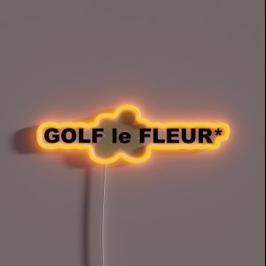 Golf Le Fleur Logo RGB Neon Sign
