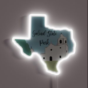 Goliad State Park RGB Neon Sign