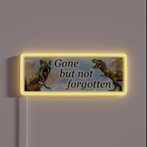 Gone But Never Forgotten Funny RGB Neon Sign Gone But Never Forgotten Funny RGB Neon Sign