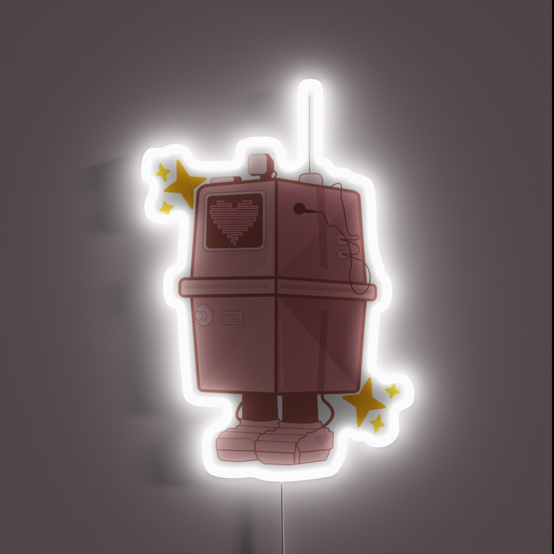 Gonk Droid RGB Neon Sign Gonk Droid RGB Neon Sign