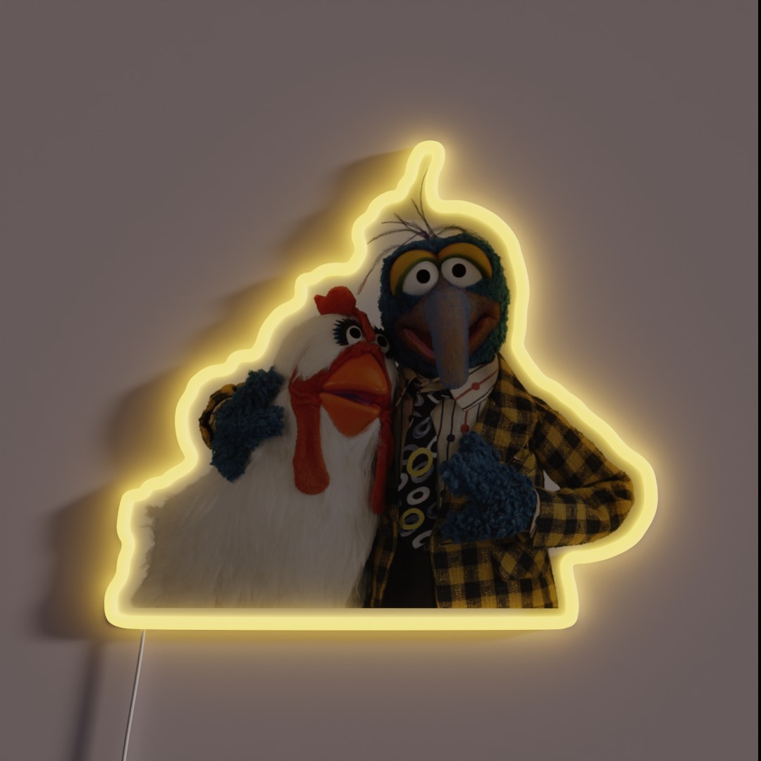 Gonzo And Camilla RGB Neon Sign Gonzo And Camilla RGB Neon Sign