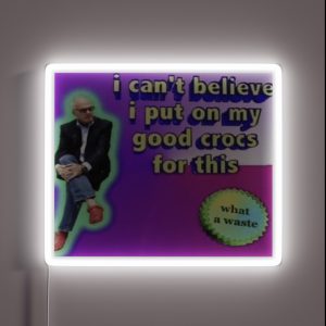 Good Crocs RGB Neon Sign