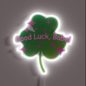 Good Luck Babe Chappell Roan Inspired RGB Neon Sign