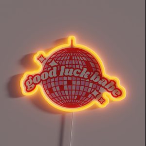 Good Luck Babe RGB Neon Sign