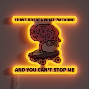 Good Luck Dummy RGB Neon Sign