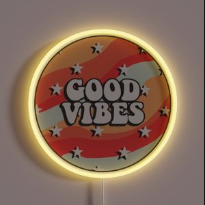 Good Vibes RGB Neon Sign Good Vibes RGB Neon Sign
