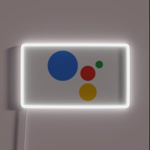 Google Assistant RGB Neon Sign