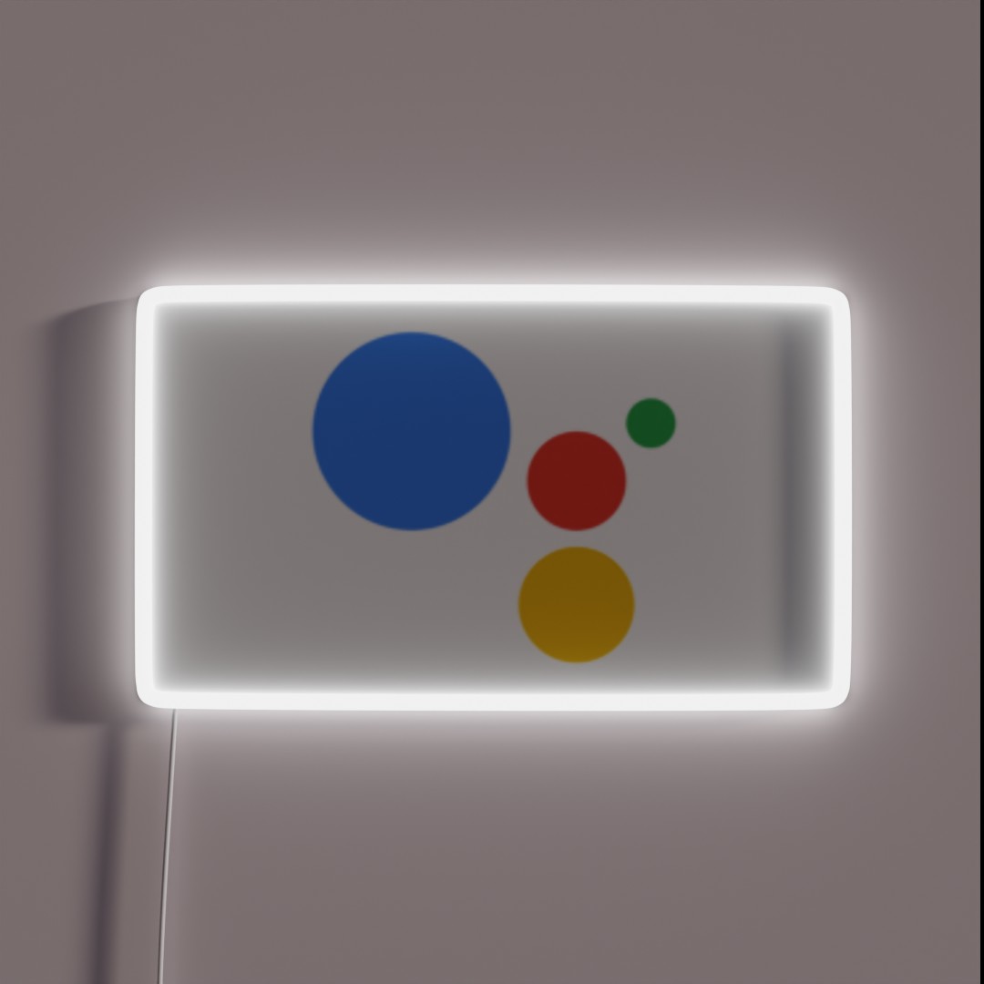 Google Assistant RGB Neon Sign Google Assistant RGB Neon Sign