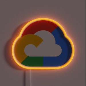 Google Cloud Logo RGB Neon Sign